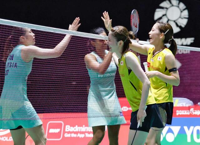 シダマツ 国内最終戦準決勝敗退 完敗も笑顔「幸せな空間だった」 ペア