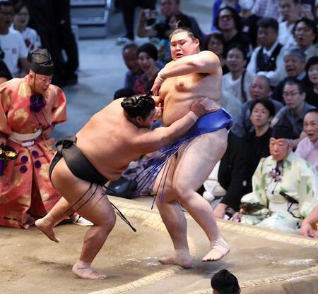 伯桜鵬　初金星　前日に学生時代に一度勝った映像見てイメトレで大の里下す　３３６万円相当懸賞５６本ゲット！