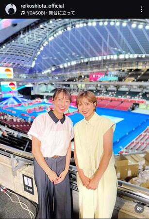 　潮田玲子のインスタグラム＠ｒｅｉｋｏｓｈｉｏｔａ＿ｏｆｆｉｃｉａｌから