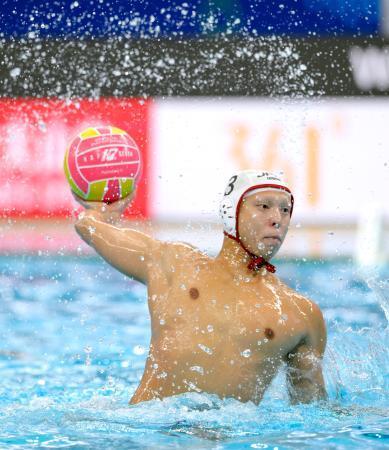 水球男子の日本は9位 世界水泳第12日