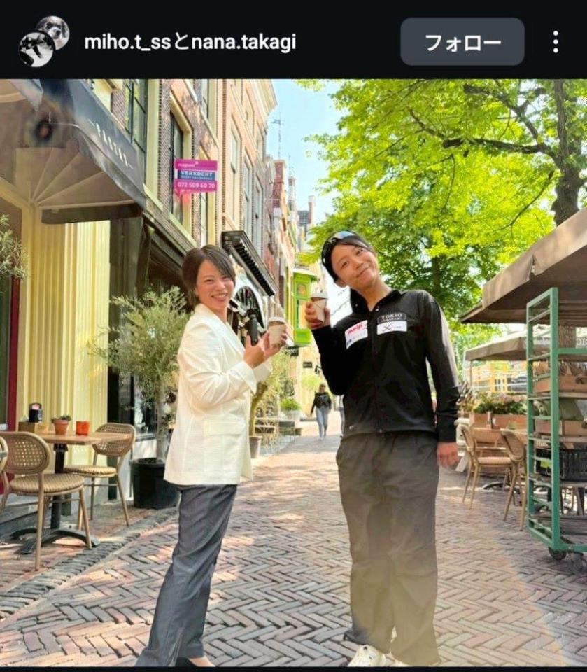 高木美帆のインスタグラム＠ｍｉｈｏ．ｔ＿ｓｓから