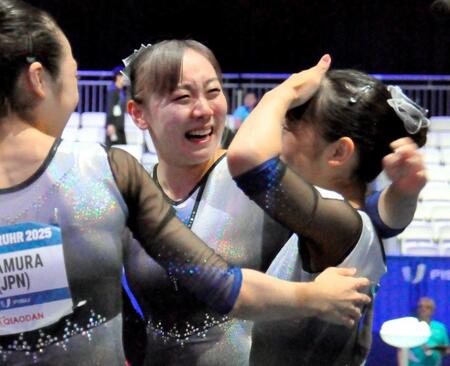 体操女子・宮田笙子復帰戦　団体金に貢献　飲酒と喫煙の発覚で五輪辞退から１年「この瞬間が自分にとって幸せ」
