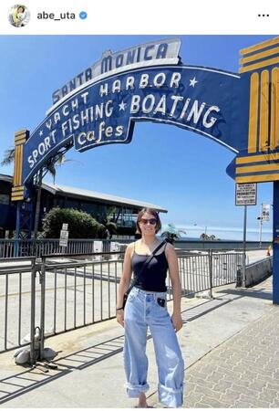 　阿部詩のインスタグラム＠ａｂｅ＿ｕｔａより