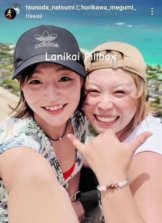 角田夏実のインスタグラム（＠ｔｕｎｏｄａ＿ｎａｔｓｕｍｉ）から