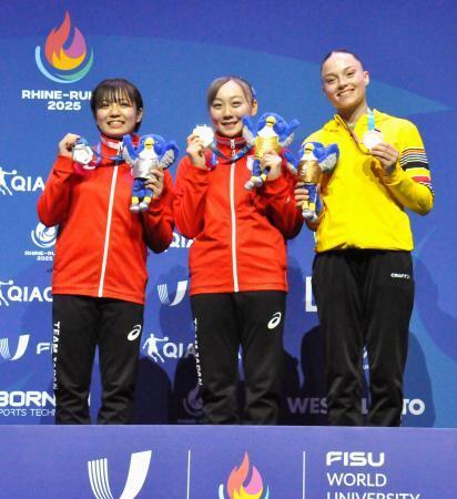 世界ユニバ、体操女子の宮田４冠　平均台で芦川も金