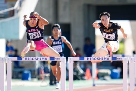 後藤、大会新記録で優勝　全国高校総体第４日