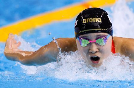 成田が決勝へ、池江落選　世界選手権、競泳スタート