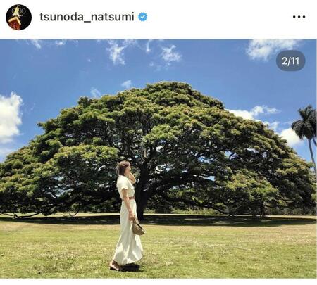 角田夏実のインスタグラム＠ｔｓｕｎｏｄａ＿ｎａｔｓｕｍｉより