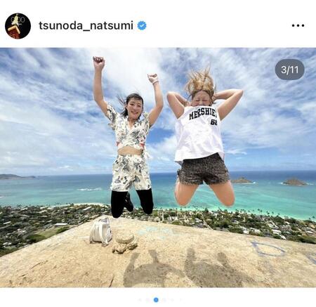 角田夏実のインスタグラム＠ｔｓｕｎｏｄａ＿ｎａｔｓｕｍｉより