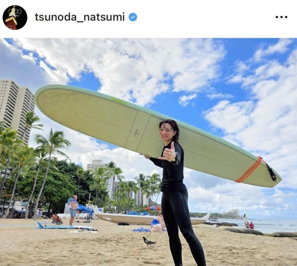 角田夏実のインスタグラム＠ｔｓｕｎｏｄａ＿ｎａｔｓｕｍｉより