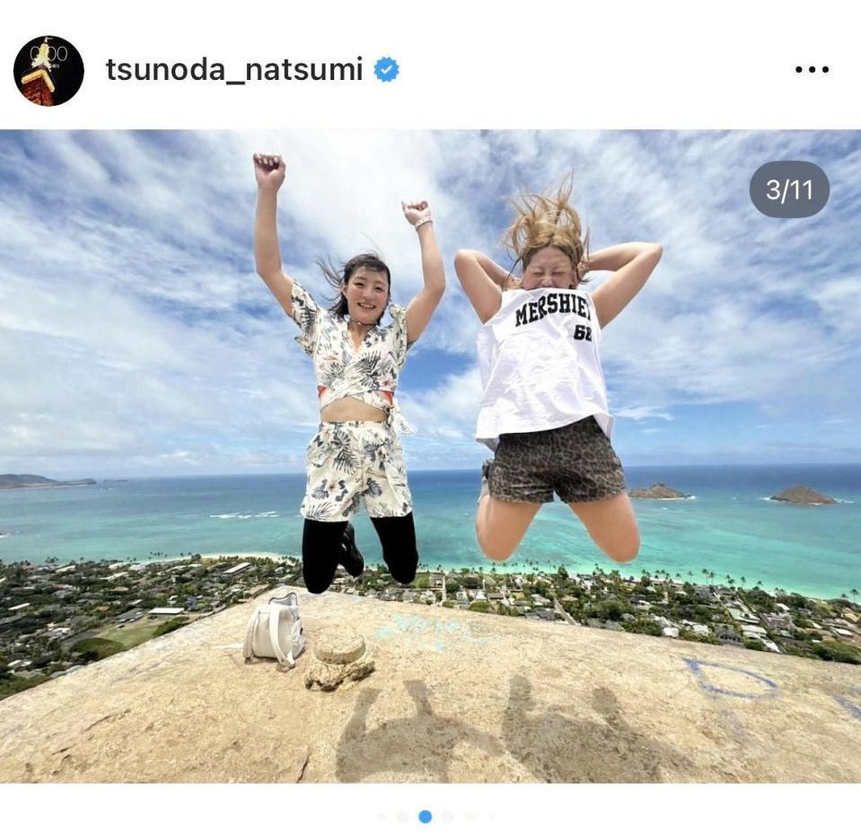 角田夏実のインスタグラム＠ｔｓｕｎｏｄａ＿ｎａｔｓｕｍｉより