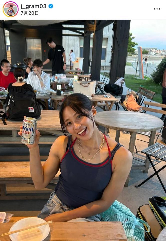 　榎本樹羅のインスタグラム（＠ｊ＿ｇｒａｍ０３）から