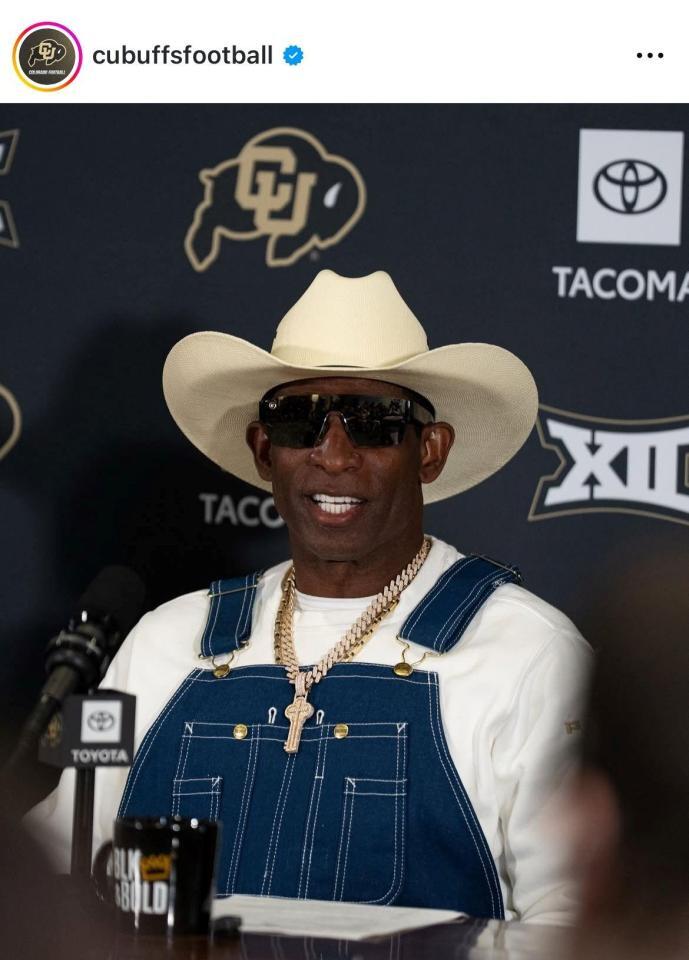 　コロラド大アメフト部のインスタグラム（ｃｕｂｕｆｆｓｆｏｏｔｂａｌｌ）より