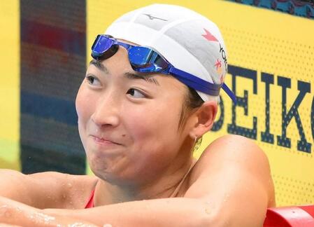 池江璃花子が50Mバタフライで準決勝へ 25秒63で全体7位 平井瑞希も25秒64の自己ベストで