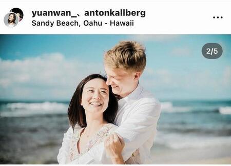 　ワン・ユアンのインスタグラム（＠ｙｕａｎｗａｎ＿）より