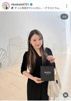 　紀平梨花のインスタグラム（＠ｒｉｋａｓｋａｔｅ０７２１）より