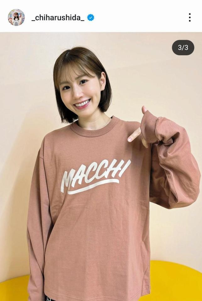 　志田千陽のインスタグラム（＠＿ｃｈｉｈａｒｕｓｈｉｄａ）から