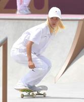 　西村碧莉＝２０２１年７月２５日、有明アーバンスポーツパーク