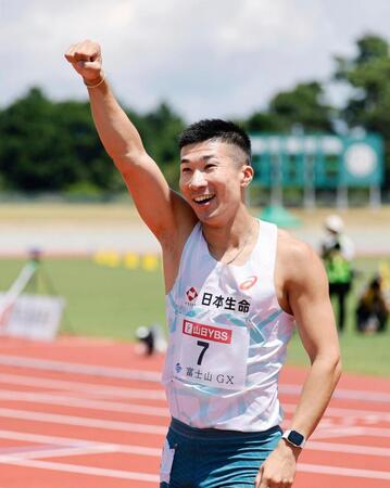 男子１００ｍ選考争いが様相一変　日本選手権覇者・桐生が９秒９９で代表入り確実　１０秒００の守が２番手、サニブラウン３番手　１６歳で１０秒００の清水は圏外４番手に