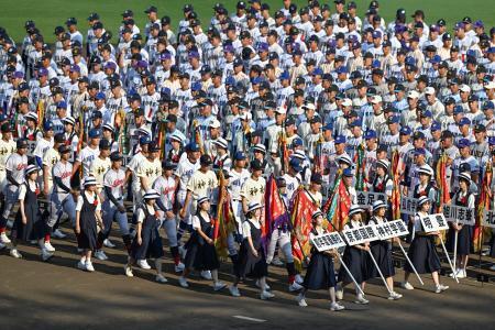 夏の甲子園、５日に開幕　全国高校野球選手権大会