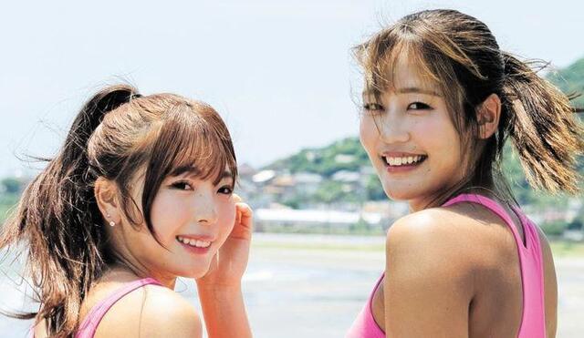 ビーチの妖精ペアが健康美を解放！「週プレ」登場に歓喜と称賛「素敵な