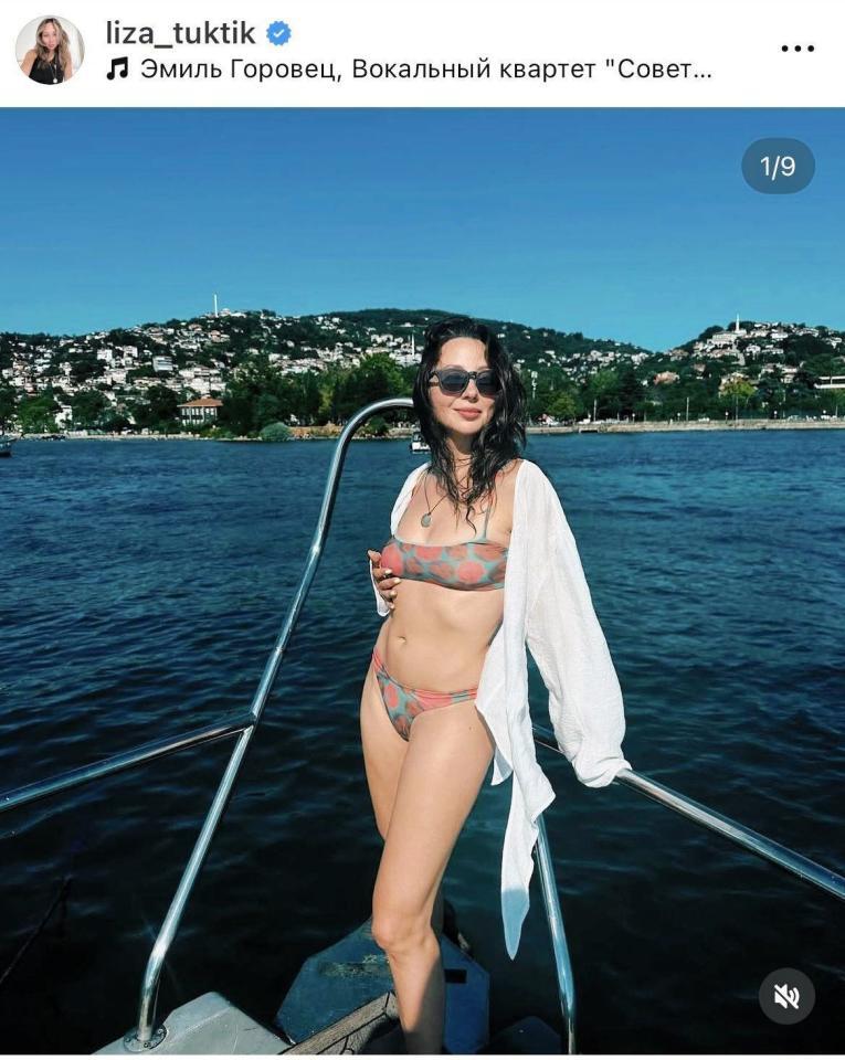 　トゥクタミシェワのインスタグラム＠ｌｉｚａ＿ｔｕｋｔｉｋより