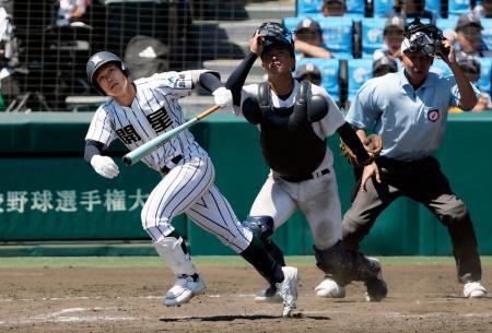 開星６-５宮崎商　開星、延長で競り勝つ