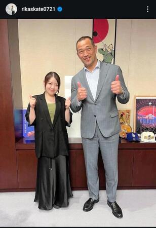 　紀平梨花のインスタグラム＠ｒｉｋａｓｋａｔｅ０７２１から