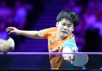 　初戦を突破した松島輝空（撮影・堀内翔）