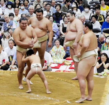 豊昇龍「いつも通りに戻したい」夏巡業に合流　本場所途中休場続くも秋場所へ闘志「ケガのない体を作る」