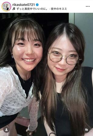 紀平梨花インスタグラム（ｒｉｋａｓｋａｔｅ０７２１）より