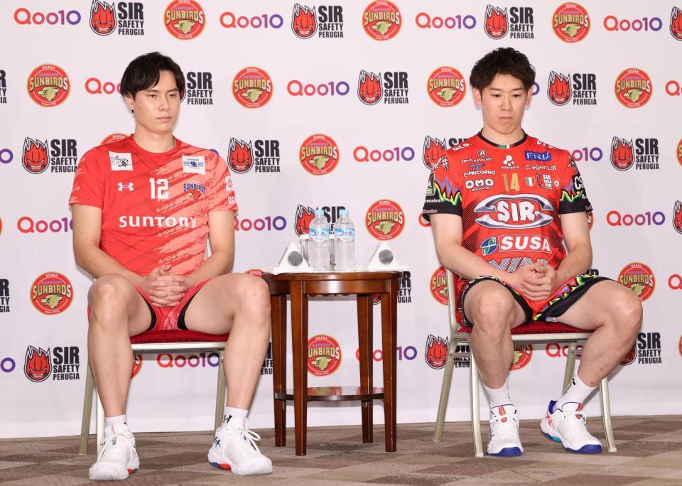 高橋藍VS石川祐希が実現へ 10月に有明アリーナで日欧王者