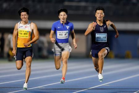 女子100m障害は中島ひとみV 実業団・学生対抗陸上