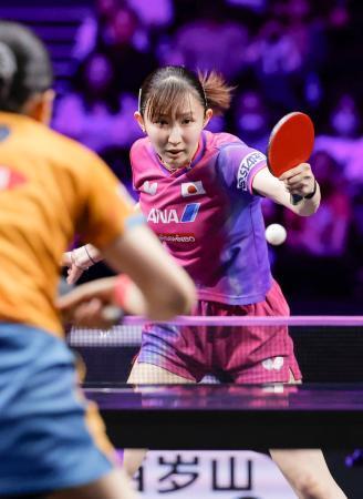 早田ひな、張本智和が８強入り　卓球ＷＴＴチャンピオンズ
