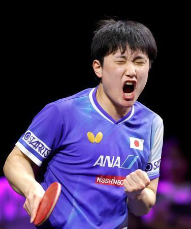 張本智、世界王者破り優勝　卓球ＷＴＴチャンピオンズ