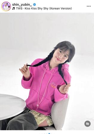 シン・ユビンのインスタグラム＠ｓｈｉｎ＿ｙｕｂｉｎより