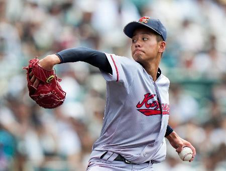 健大高崎３-６京都国際　西村、４安打３失点で完投