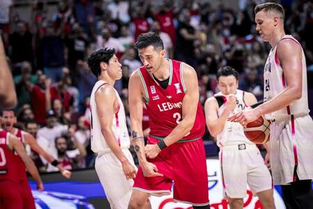 　レバノンに敗れ、敗退となった日本代表　©ＦＩＢＡ
