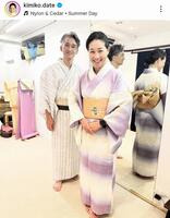 　伊達公子さんのインスタグラム（ｋｉｍｉｋｏ．ｄａｔｅ）より