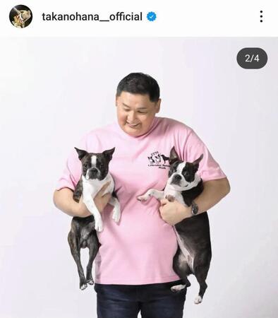 　貴乃花光司氏のインスタグラム（＠ｔａｋａｎｏｈａｎａ＿ｏｆｆｉｃｉａｌ）から