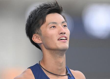 柳田大輝が追い風参考記録で９秒９２　追い風３・３ｍ　世陸代表入りへ正念場、公認記録ならず思わず大の字
