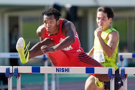 村竹ラシッドが衝撃の日本新12秒92!従来記録を0秒12更新し日本人初の12秒台突入 歓喜の雄たけび