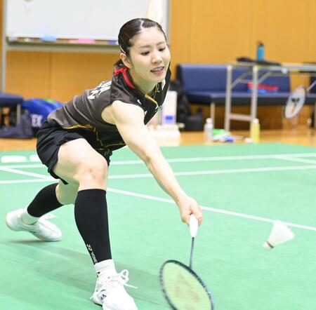 　軽快な動きを見せる志田千陽（撮影・園田高夫）