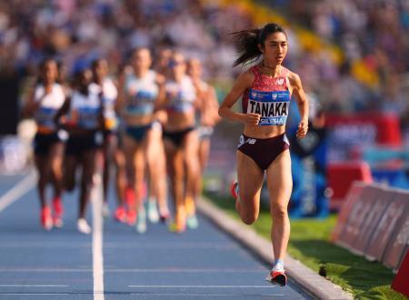 田中希実、女子３０００ｍ１３位　陸上ダイヤモンドリーグ