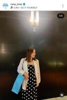 今井月さんのインスタグラム（＠ｒｕｎａ＿ｉｍａｉ）から