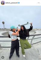 　四十住さくらインスタグラム（ｓａｋｕｒａ＿ｙｏｓｏｚｕｍｉ）より