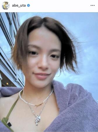 阿部詩のインスタグラム＠ａｂｅ＿ｕｔａより