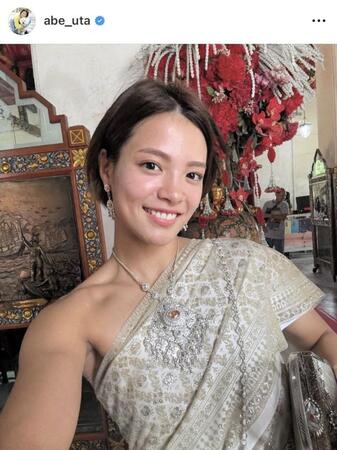 阿部詩のインスタグラム＠ａｂｅ＿ｕｔａより