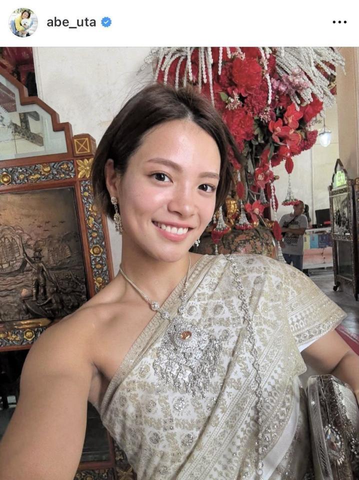 阿部詩のインスタグラム＠ａｂｅ＿ｕｔａより