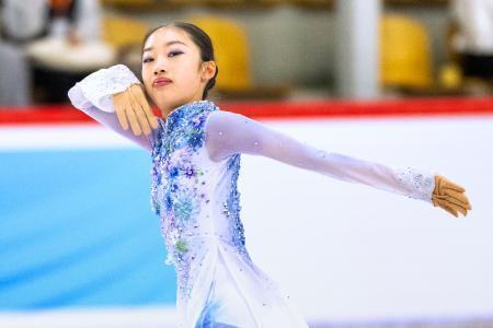フィギュア、１５歳岡田が初優勝　ジュニアＧＰラトビア大会